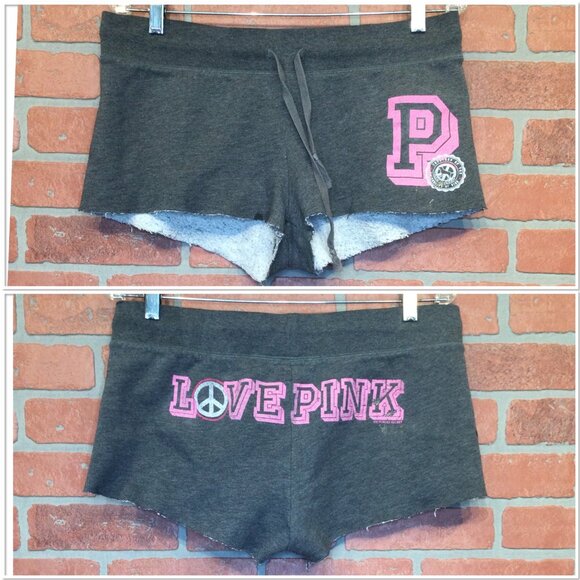 Y2K Victoria’s Secret Pink label beach shorts women’s (S)